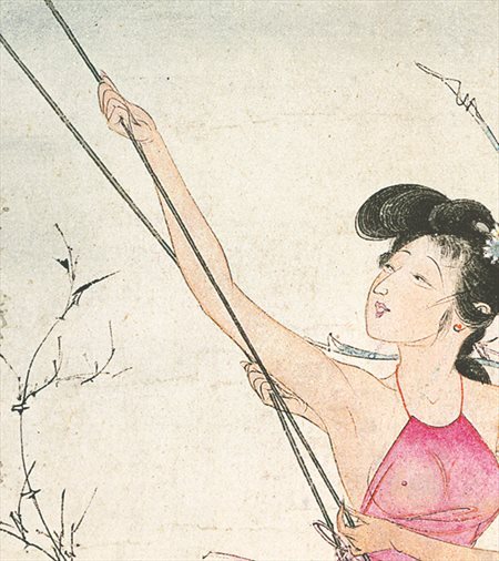云县-胡也佛的仕女画和最知名的金瓶梅秘戏图